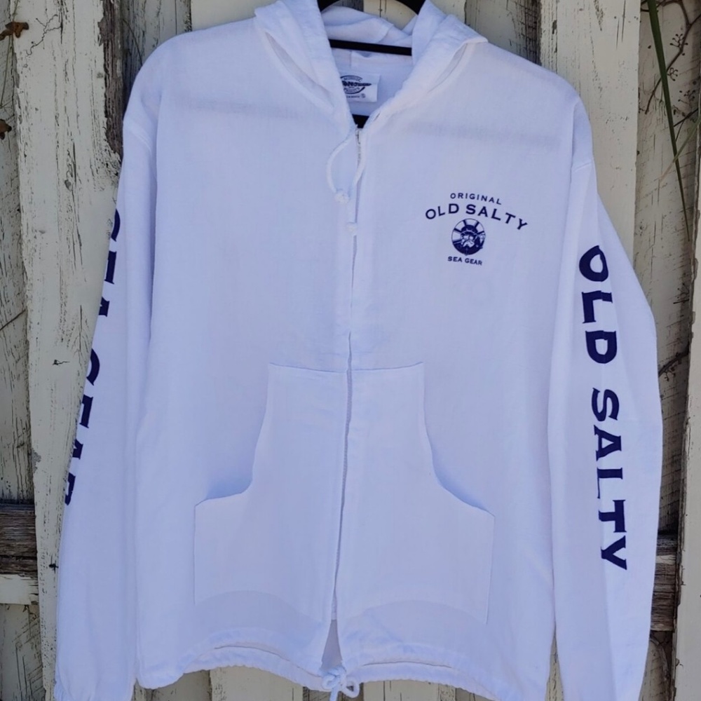 Hooded Zipper Windbreaker Cotton Jacket by CottonSeed NEW